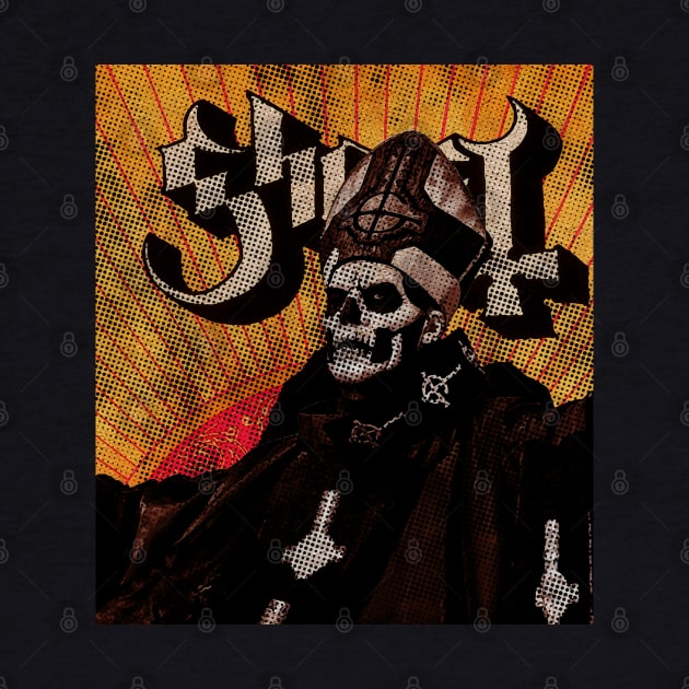 Papa Emeritus-The Pope of Ghost by Mysimplicity.art